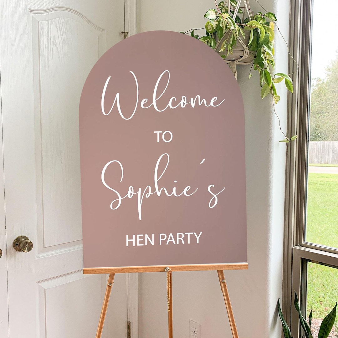 Wedding Arch Acrylic Sign, Wedding Arch Backdrop, Welcome Wedding Sign ...