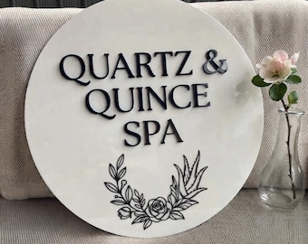 Insegna aziendale personalizzata / Insegna con logo personalizzato in acrilico / Insegna per ufficio personalizzata / Insegna in acrilico con logo personalizzato per aziende