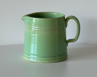 Green Bakewells Pottery Sydney Jug