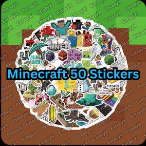 Minecraft 50 verrassingsstickers
