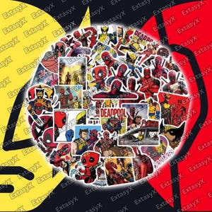 Marvel Deadpool & Wolverine 50 peças surpresa conjunto
