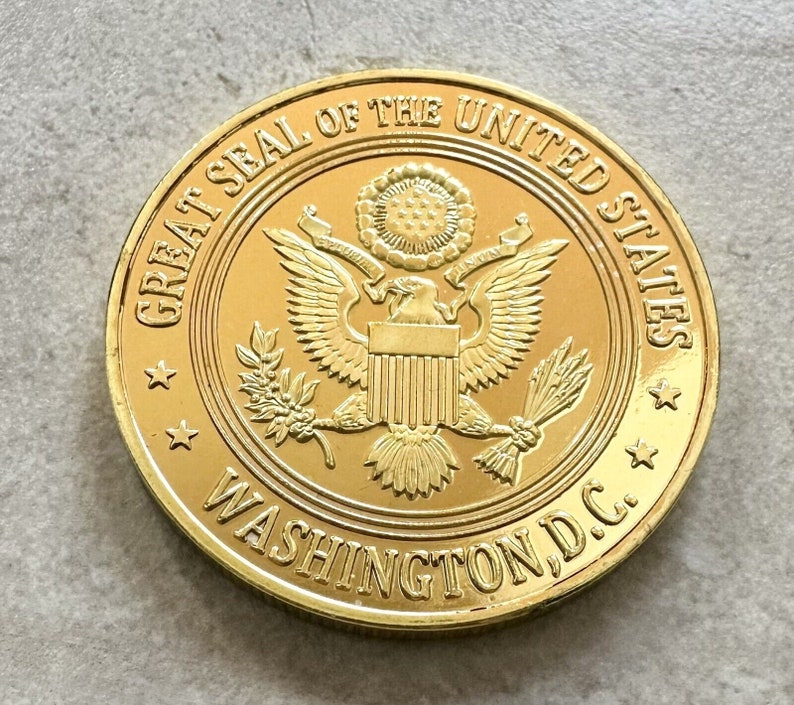 Challenge Coin Civil Air Patrol - US Air Force Auxiliaire - Neuf Avec Étui Velours