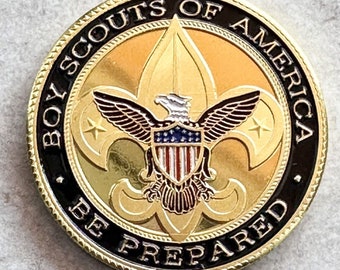 BOY SCOUTS Of AMERICA Reward Challenge Coin