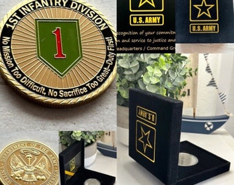 Army 1st Infantry Division Challenge Coin