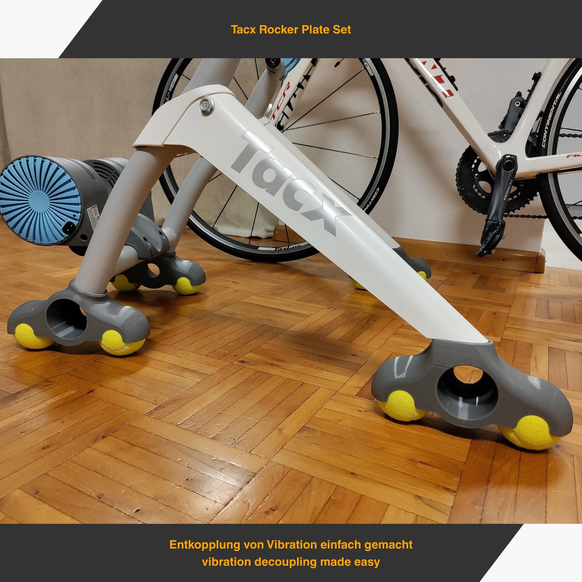 Tacx Rocker Tacx Rocker Plate Set – Complete Set of Tacx Roller Trainer Feet ...