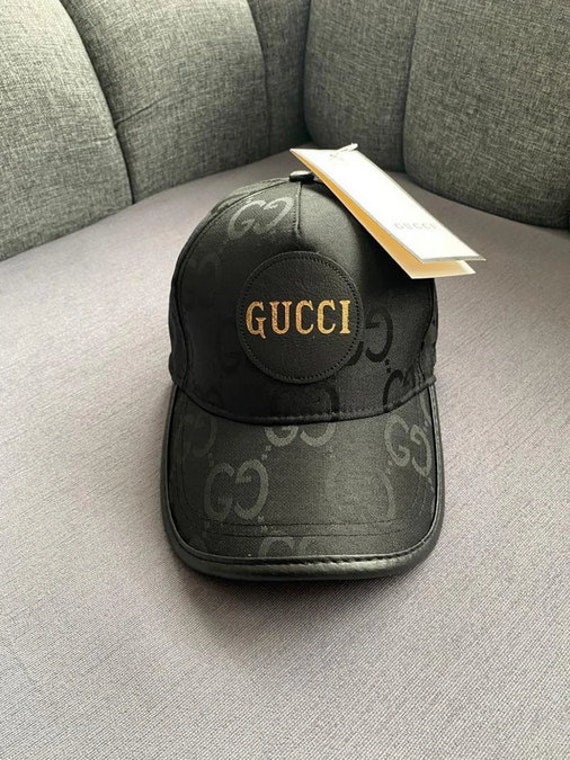 Unisex Black Gucci Hat