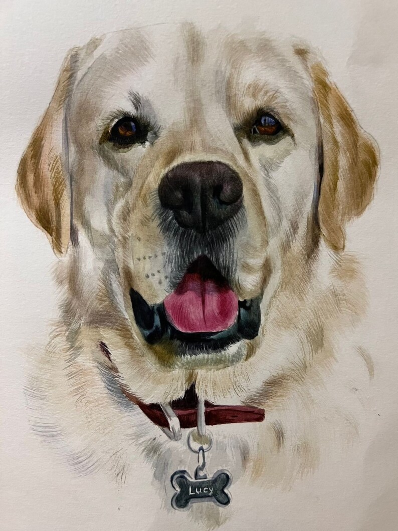 Oil pet portrait by Konul&Nazrin zdjęcie 8