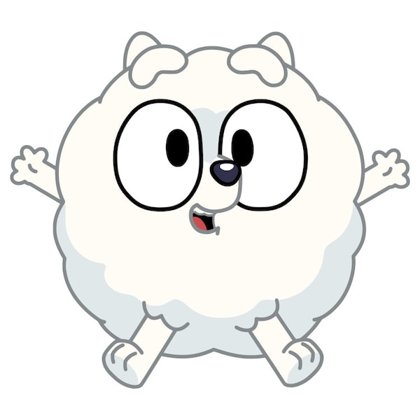 Bluey Pom Pom Svg - Etsy