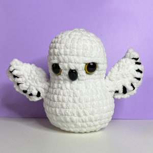 Crochet Hedwig amigurumi pattern