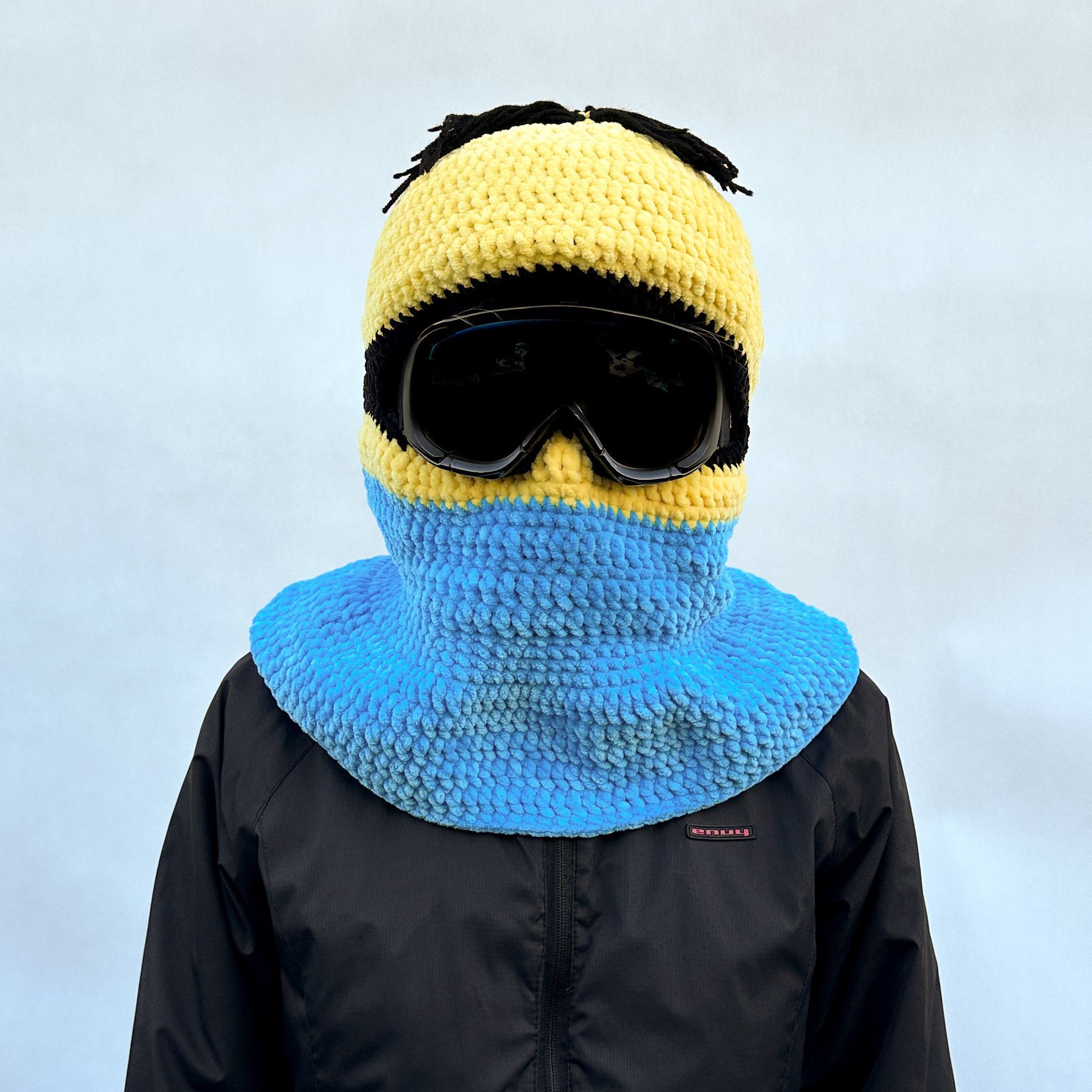 Minion Helmet Cover Pattern