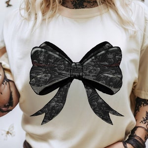 Halloween Coquette Bow png, Coquette Halloween png, Bows png, Spooky Season png, Retro Halloween png, Coquette Bow png, Fall png