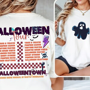 Halloween Tour PNG, Halloweentown Png, Retro Halloween Png, Halloween sublimation design download, Png Design Halloween, Halloween Shirt