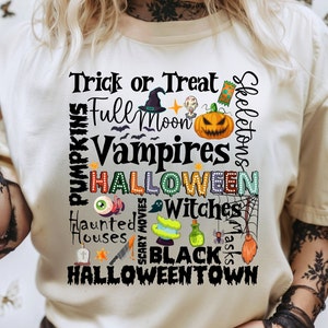 Halloween Png Design, Halloweentown Png, Retro Halloween Png, Halloween sublimation design download, Halloween Shirt, Halloween Pumpkin Png