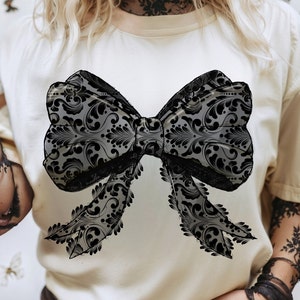 Halloween Coquette Bow png, Coquette Halloween png, Bows png, Spooky Season png, Retro Halloween png, Coquette Bow png, Fall png