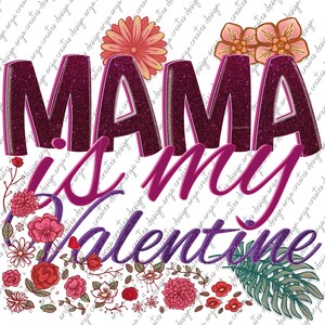 Mama&#39;s Valentine PNG, Groovy Valentine png, Kids Valentine Png Mini Valentine Png, Mama Valentine, Retro Valentine Png, Valentine Shirt png