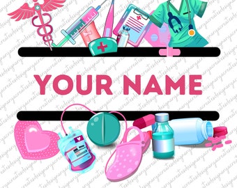 Personalized Nurse png sublimation design download, Nurse png, Nursing png, custom name Nurse png, Nurse life png,sublimate designs download