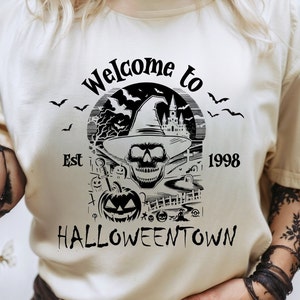 Halloweentown PNG SVG, Halloween town Png, Retro Halloween Png, Halloween sublimation design download, Png Design Halloween, Halloween Shirt
