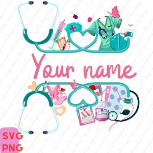 Personalized Nurse png sublimation design download, Nurse png, Nursing png, custom name Nurse png, Nurse life png,sublimate designs download