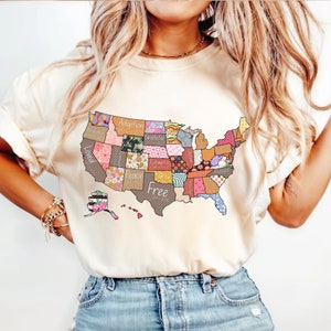 Retro kaart van Amerika VS png, You Are Bible Verse Design, 4 juli png digitaal, vlag van de VS, Amerikaans meisjesshirt, Amerikaans shirtontwerp 1776
