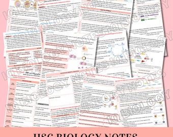 HSC Biology Module 5, 6, 7, 8 Notes - Entire Syllabus