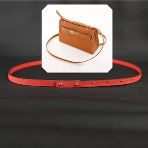 Epsom Leather Replacement Shoulder Strap - Kelly Pochette, Dance Bag
