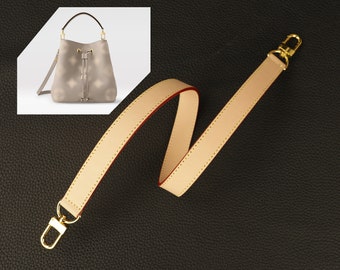 20mm Vachetta Replacement Leather Top Handle Shoulder Strap For metis hobo, Noe BB, Petit Noe, Noe NM etc.