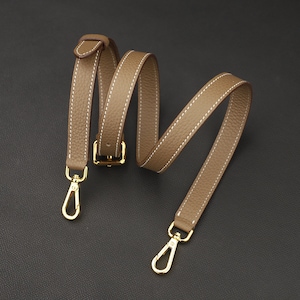 18mm width togo leather adjustable bag strap,togo shoulder strap for fashion bags
