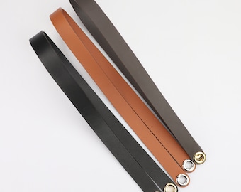 Swift Leather Crossbody Bag Strap - 2.2cm Width