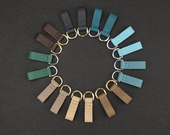 Togo Leather Handbag Strap Connectors: 1.2cm Ring for Shoulder Straps
