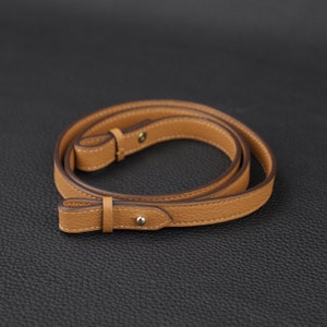 Togo Leather Crossbody Strap for Mini Evelyne & Kelly Pochette