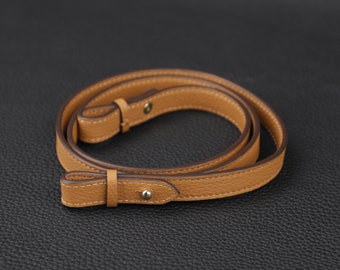 Togo läderaxelrem för Mini Evelyne & Kelly Pochette