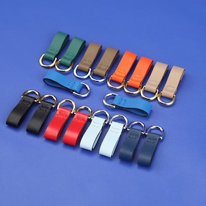 Swift Leather Handbag Strap Connectors: 1.2cm Ring