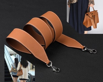 40mm width togo leather shoulder strap for kelly bag ,4cm kelly shoulder strap for kelly 32, 24/24 bag,crossbody strap for women handbag
