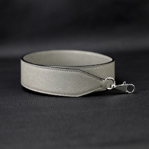 Epsom Leather Shoulder Strap: 40mm Crossbody Bag Strap