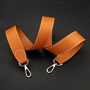 Epsom Leather Bag Strap: 38mm Kelly Shoulder or Crossbody