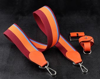 New Design Shoulder Bag Strap For Toile Bride-A-Brac Travel Case,Handmade the Swift leather crossbody bag strap