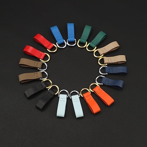 1.2cm wide Epsom leather tote bag strap connectors Ring, Epsom leather Ring connecter change the handbag to shoulder strap