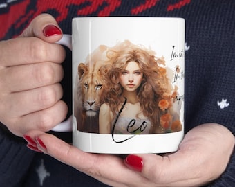 Leo Zodiac Mug Art , Leo Coffee mug, Leo mug, Leo Tea mug , queen Leo mug, birthday gift, Leo zodiac mug , Zodiac gift