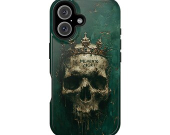 Memento Mori Stoic Marcus Aurelius iPhone Case | Impact-Resistant Magnetic