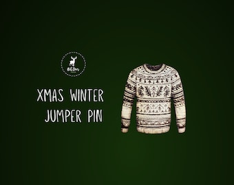 Xmas Jumper Pin