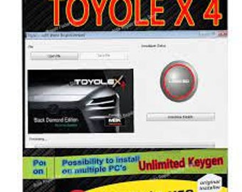 ToyoLex 4 Black Diamond Edition Disable & Enable Immobilizer Systems For Toyota Lexus Install On Multiple Computers