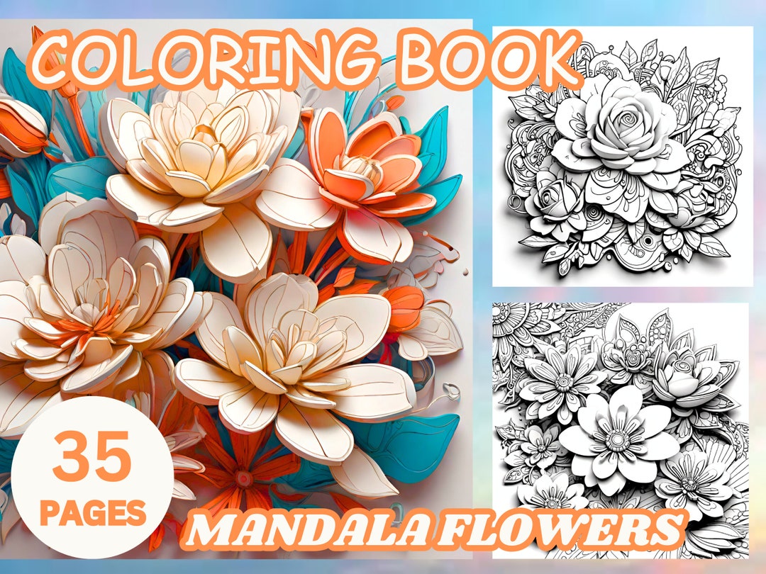 35 Printable Mandala Coloring Pages, Adults Kids, Mandala Coloring ...