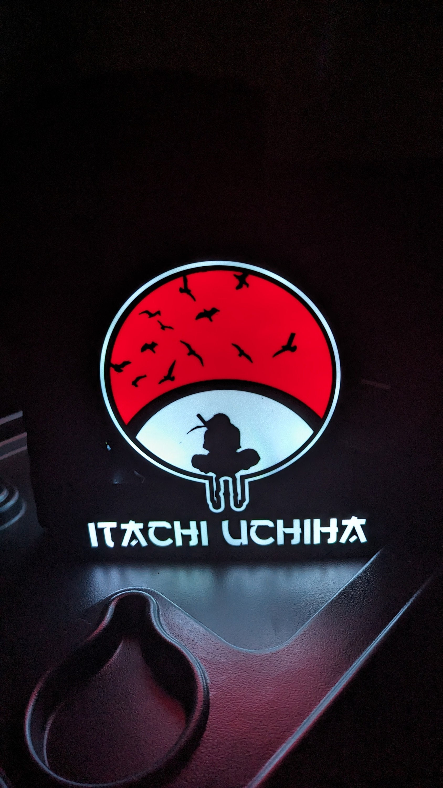 ITACHI UCHIHA Led Light Box Naruto Etsy Australia