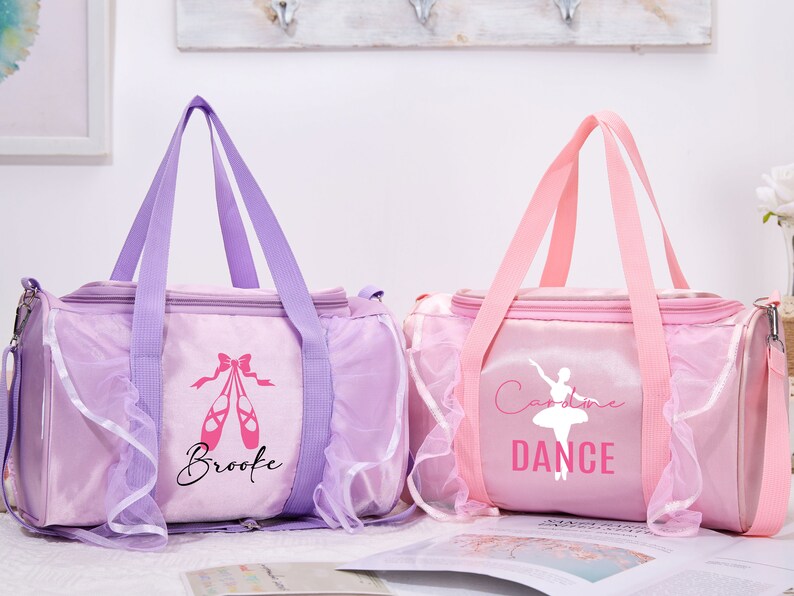 Personalized Ballet Bagcustom Dance Bagballerina Dance Bag Etsy UK