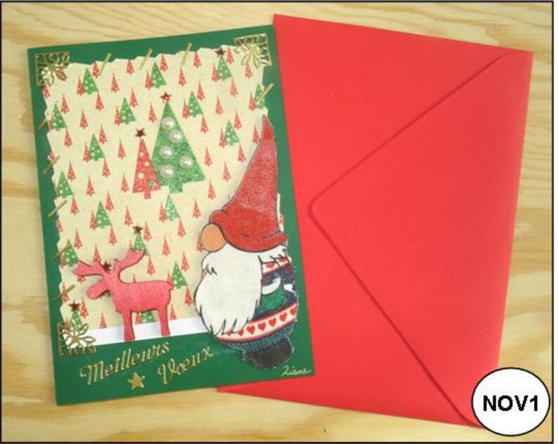 Greeting Cards, Christmas Elves, Handmade With Passion, Original and ...