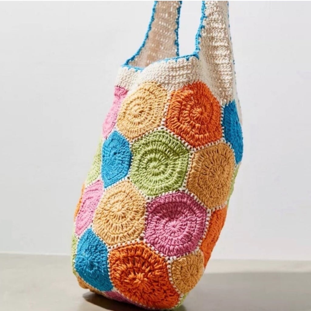 Brand New Urban Outfitters Crocheted Tote Bags Crochet Bag - Etsy