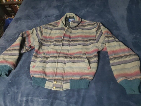 Vintage Pendleton High Grade Western Wear Striped… - image 2