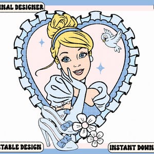 Cenicienta Png, Princesa Png, Png para Niña, Descarga de Diseño Png, Princesa Cenicienta, Descarga Digital, Verano Png, Princesa De San Valentin Png