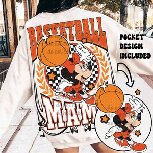 Basketball Mama Png-Mouse Basketball png, Basketball Sublimation, Basketball school spirit png, basketball season png, shirt design, mom png