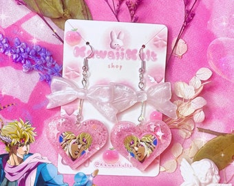 Caesar Zeppeli Earrings - Jojo’s Bizarre Adventure